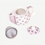 Teapot with infuser in various designs