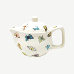 Tetera pequeña de porcelana con infusor
